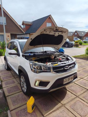 Chery Tiggo 2 – trabajo en el domicilio del cliente – electromecánico a domicilio en Santiago